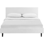 Alwyn Fabric Bed White