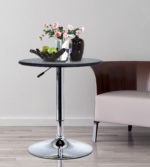 HomCom 25" Round Bistro Table with Classic