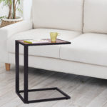 HomCom 26" Accent Sofa Couch Side Table