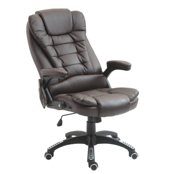 HomCom Office Chair Massager with Heat High