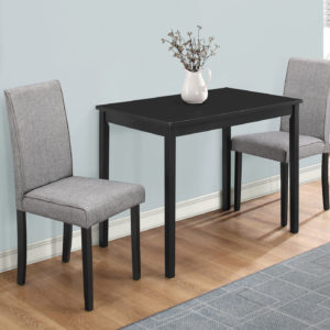 Monarch 3 Piece Casual Rectangle Table and