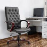 Vinsetto High Back Office Chairs Faux Leather