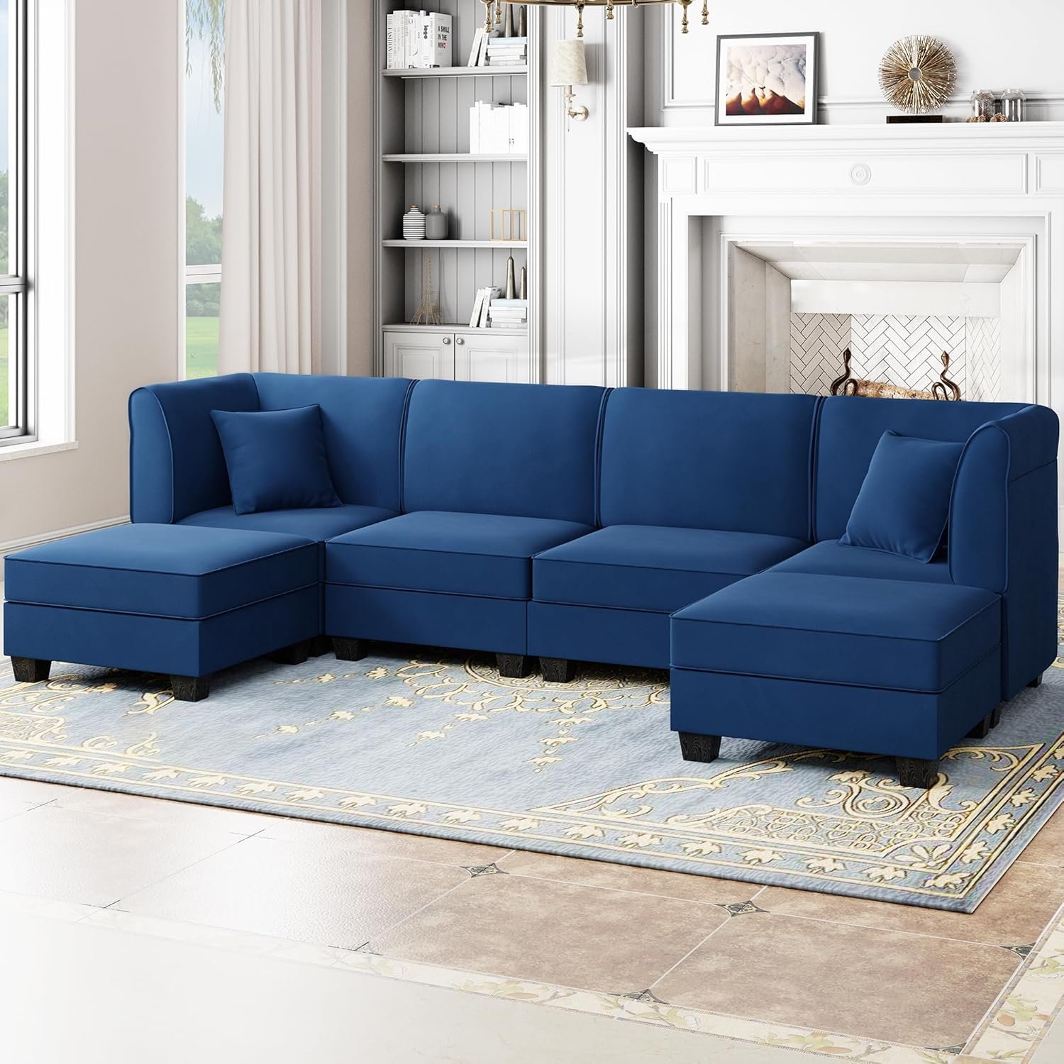 Shintenchi NUS21 Sofas, Dark Blue