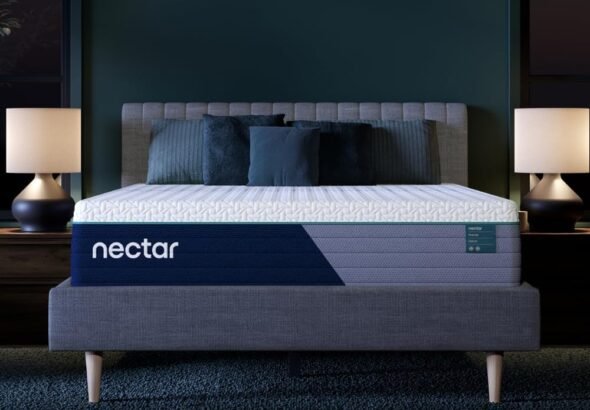 Nectar Premier Hybrid 13” King Mattress (New Version) - Medium Firm - Contouring Memory Foam & Innerspring Coils - Cooling Upgrade - 2” Pressure Relief Layer - 365-Night Trial & Forever Warranty